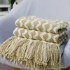Filt textil stad nordisk stil våren filt hem deco mjukt och varmt för 130x220 cm r230616