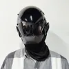 Party Masks personnalisé Black Cyberpunk Mask Cosplay Mechanical Gear Gear Cyberpunk HELMET MÉCANIQUE 230615