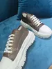 2023 Hot Luxe Designer Sneakers TimeOut Vrouwen Casual Schoenen Dame Kalfsleer Wit Patroon Schoenen Retro Stijlen Klassieke Kwaliteit