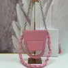 Bolsas de ombro para mulheres de cabeça para baixo, maçaneta de corpo transversal, bolsa de jacaré de designer de baguete a bolsa de carteira de luxo de luxo