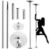 Equipaggiamento fitness integrato 45mm Professional Golden Stripper Pole Dance Spin Rimovibile Home Exercise Training D POLE Kit gratuito 230616