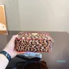 2023 Luxurys Handbags حقائب المصمم Crossbody Bag Women Camera Bag Trend Leopard Print Pres