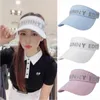 Snapbacks Golf Ball Hat Women Summer Autumn Sequins Długie brzegi filtra przeciwsłoneczne czapki 230615