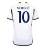 Bellingham Vini Jr Modric Mbappe Soccer Jerseys 23 24 25 Fotbollskjorta Rodryo Camaveringa Real Madrids 2023 2024 Arda Guler Away Fans tredje män barn