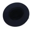 Cappelli a tesa larga Cappelli a secchiello Uomo Donna Cappello Fedora a tesa larga nero Stile britannico Trilby Party Formale Panama Cap Cowboy Autunno Inverno Cappelli all'ingrosso 230615