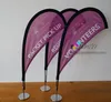 Custom Print Tafel/Desk Top Display Stand Teardrop Vlag