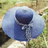 Wide Brim Hats 1pcs Women Summer Hat Straw Cap Beach Floppy Fold Sun For Girls Current 2023