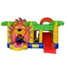 Other Sporting Goods Inflatable bounce house combos with inflatable slide castle lion theme design for kids 230615