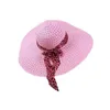 Wide Brim Hats 1pcs Women Summer Hat Straw Cap Beach Floppy Fold Sun For Girls Current 2023