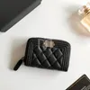 Designer de luxe Wallet Womens Coin Purse Caviar Credit Card Bag Business Card Holder Wallet