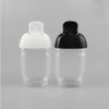 30 ml rąk dezynfekującego plastikową butelkę Flip Petg Mała próbka butelka Przenośna przezroczysta przezroczyste słoiki LX1880 XDCDD