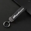 Keychains Fashion Motorcycle Carbon Fiber Leather Rope Keychain Key Ring For SUZUKI GSX1300R HAYABUSA GSX 1300R GSX1300 Miri227091206N