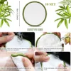 Makeup Tools 10pcsbag Återanvändbar bambu Makeup Remover Pads Washable Rounds Cleansing Cotton Make Up Removal Pads Tool Pads Accessories 230615