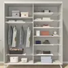 Bathroom Shelves Adjustable Closet Organizer Storage Shelf Wall Mounted Rack Cabinet Holder Telescopic Separate Layer Home Decorative 230615