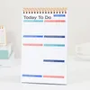 Daily Planner A5 spole Full Engelsk tidshantering för att lista Listkalender Effektivitet Manuell anteckningsböcker Kontorstillbehör