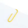 PCS/Box Metal Paper Clips Candy Color Coloring Supplies Supplies Student Cute Stationery