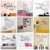 Citations murales autocollant pour salon Stickers muraux modernes pour chambres de bureau citations papier peint Stickers muraux Frase autocollants pour mur