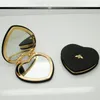 Makeup Tools Small Bee Mini Makeup Mirror Compact Pocket Mirror Portable Double-Sided Folding Mirror 230615