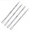 Professionele roestvrijstalen nagelriemlepel verwijderingsgel Nail Art Tools Double Ended Nail Pusher Skin Caring Manicure Tips