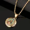 Collares colgantes de Jesús Pendientes Pendientes Mujeres Mujeres celestiales