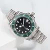 Дизайнер ST9 Mens Watch Submarine 40 мм 2813 Автоматическая машина 904L из нержавеющей стали сапфировая светящаяся водонепроницаемость Montre de Luxe Dhgate Watch Luxury Rolej Дайвер