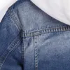 Мужские куртки плюс размер 6xl 7xl Spring Men's Hole Denim Jacket Высококачественная хлопковая уличная одежда мужская толстая джинсовая бренда.