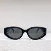 2023 Five Star Quality New Style High Quality Unique Personality Full Frame Wide Mirror Leg Design Women's Sunglasses Medium Pink Gray Lens Brand Fashion Casual Style