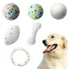 Pet Dog Toy Super Bite Resistant Ball Light Chew ETPU Ball High Elastic Interactive Throwing Flying Toys For Dogs Accessories