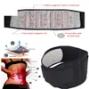 Ceinture amincissante réglable Tourmaline Auto-échauffante Thérapie magnétique Ceinture de soutien Dos à la taille Brace Double Banded Body Shaper lombaire Respirant 230615