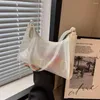 Sacs de soirée Sac à main simple Mini sac à bandoulière transparent Gelée d'été pour femmes