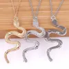 Ожерелья пряди струны популярные ювелирные ювелирные элементы змеи ожерелье личность