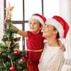 Nieuwe Kerst Hoeden Voor Volwassenen Kinderen Kerstman Xmas Hoed Cap Vrolijk Kerstfeest Geschenken Thuis Kerst Nieuwjaar Navidad Decoraties 2023