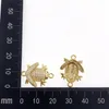 Pendentif Colliers Mignon Grenouille Petit Animal Collier De Luxe Zircon Cuivre Charme DIY Fabrication de Bijoux Accessoires Hommes Et Femmes