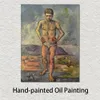 Krajobraz płótno Art Bather 1885-1887 Paul Cezanne Ręcznie robione malarstwo olejne Unikalny styl do wejścia