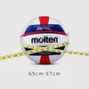 Balls Molten V5B5000 Volleyball Standard Size 5 Soft PU Beach Ball for Adult Indoor Outdoor Match Training 230615