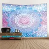 Tapestries دائرة سحرية للملك سليمان جدار نسيج كبير معلقة أبيض المنسوجات جدار نوم الجدار اليوغا حصيرة ديكور جدار السجاد 230615