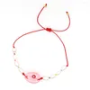 Strand Shell and Crystal Natural Stone Friendship Charmful Pearl Smycken armband med senaste 2023 modestil