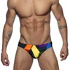 Mannen Badmode Sexy mannen Strand Zwembroek Mannelijke Strepen Badpak Man Zwemmen Shorts Badmode Boxer Briefs Sexy Badpak Man Zomer 230616