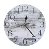 Wall Clocks Clock Rustic Country Kitchen Decor Retro For Home Bathroom Bedrooms Living Room (10 Inch)