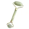 2021 Drop Ship Epack Massage du visage Jade Roller Double Têtes Jade Stone Lifting Mains Corps Peau Relaxation Minceur Soins de Santé