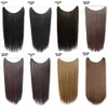 Extensions de cheveux en fibres synthétiques haute température de 22 pouces Une variété de styles ajoute du glamour supplémentaire