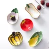 Assiettes bols de fruits japonais joli plateau en forme de légume bol en céramique salade collation plats Dessert assiette à soupe vaisselle