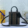 Designer Bag Mens and Womens Fashion Mini Tote bag #46453 Leather printed Shoulder Bag Multi function wallet Card Bag Temperament crossbody bag