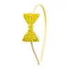 Colorful Children Glitter Bow Knot Headbands Children Baby Bands Hoop Fashion Jewelry