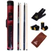 Billiard Accessories CUESOUL Combo Set of House Bar Pool Cue Sticks 2 Packed in 2x2 Hard Case 230615