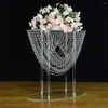 Party Decoration Wedding Table Centerpiece 24" Tall Acrylic Road Lead Crystal Birthday Decorations