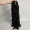 30inch Long Synthetic Hair Black Color Wavy Soft Dreadlocks Wig 9*6 Lace Frontal Wigs for Black Woman