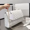 Tasche Designer-Taschen Tote-Handtasche Mode Kaviar-Druck Schulter-Crossbody-Handtaschen echtes Leder Totes große Kapazität Einkaufstasche Klappe Geldbörse Frauen Brieftasche Geschenk