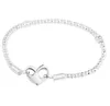 2023 nuevo en Plata de Ley 925 Moments tachonado Cadena Charm Pulseras para mujeres DIY joyería pulsera hacer Pulseras al por mayor