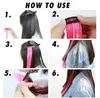 Long Straight color Hair Piece Hair Extensions Clip In hair extensions Highlight extensiones de cabello natural